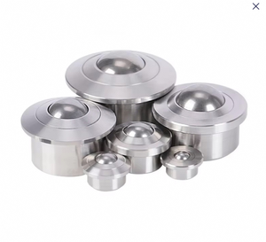 30Pcs Roller Ball Transfer Bearing, 1/2Inch Carbon Steel Ball Casters Mounted Round Ball Transfer Unit For Conveyor - View #6