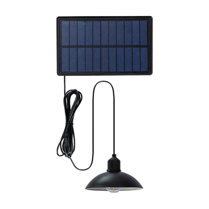 Custom Logo Solar Light and Switch <b>Control</b> 1200mAh IP64 Waterproof High Brightness 120LM Solar Powered Pendant Lamp - Product Image 1