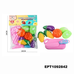EPT Dollar Toys Fruits <span class=keywords><strong>et</strong></span> légumes colorés coupés Happy Home 6Pcs Set Cutting <span class=keywords><strong>Fruit</strong></span> Plastic Toy Play Food For Pretend - Product Image 2