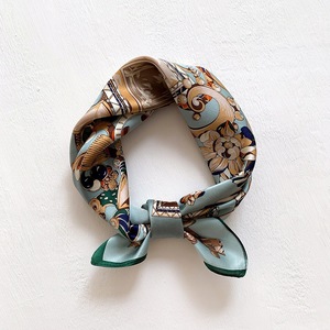 Tasarımcı ipek kare üzerinde özel baskı büyük eşarp baskı hizmeti at ipek eşarp - Product Image 4