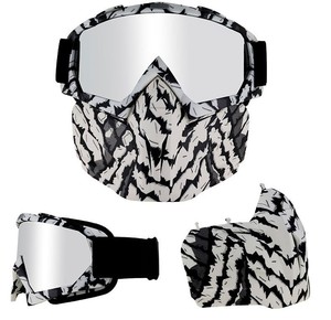 Occhiali da Sci Alla Moda con Stampa, Resistenti all'Acqua, Ecologici, Antiappannamento, Occhiali Professionali per Sport All'Aperto e Arrampicata - Product Image 6