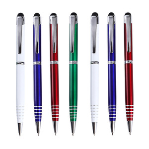 Upgrades Stationery High Quality Aluminum <strong>Stylus</strong> <strong>Pen</strong> Custom Promotional <strong>Pen</strong> Logo Printed Metal Click <strong>Pen</strong> for Smart Phone Screen - Product Image 2