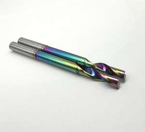 Brocas Espiral Recubiertas de Colores 2025, 6mm, Vástago Recto, Fresa de Carburo de Una Sola Flauta para Acrílico, PVC, Aluminio - Product Image 3