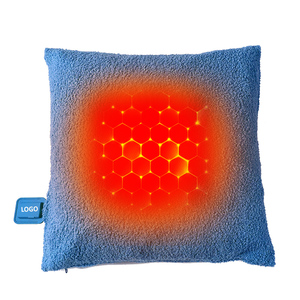Graphene Flame USB rechargeable <span class=keywords><strong>coussin</strong></span> chauffant sans fil <span class=keywords><strong>coussin</strong></span> de dos camping en plein air oreiller de voyage chauffé avec chaleur - Product Image 4