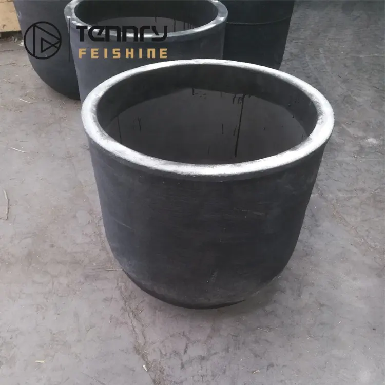 Refractory Silicon Carbide Graphite Clay Crucible for Aluminum Iron Melting