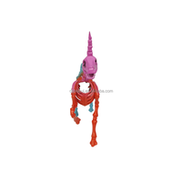 Décorations d'horreur pour Halloween Scorpion Chauve-souris Souris Araignée Plastique Animal Os Squelette Fête Décoration Cheval Squelette Rat