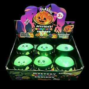 Nouveau Jouet Anti-Stress Lumineux et Scintillant Bao Bun d'Halloween qui Brille dans le Noir – Jouet Sensoriel Squishy en Forme de Dumpling - Product Image 2
