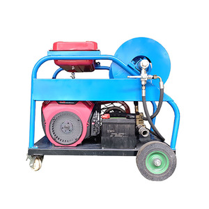 Limpiador de chorro de agua de alta presión a precio de fábrica, 180bar, desbloqueo de drenaje de alcantarillado, máquina de chorro, nueva condición, limpieza de agua fría - Product Image 3