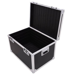China Manufacturer Ningbo Factory Custom Large Dimension Durable Aluminum <strong>Flight</strong> Traveling Transportation <strong>Case</strong> With Wheels - Product Image 4