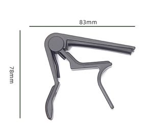 Capo de Guitarra de Aleación de Aluminio de Alta Calidad, Nuevo, para Ajustar el Tono de Guitarra Acústica y Clásica - Product Image 6