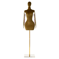 Mannequin personnalisé en velours avec grosses fesses, hanches, seins gros seins en fibre de verre pour femmes, demi-corps BBL supérieur, Mannequin femme grande taille