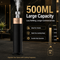 Diffuseur d'arômes intelligent électrique de luxe pour la maison et les hôtels, sans eau, à air froid, pour huiles essentielles, 500 ml