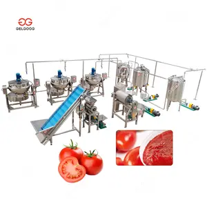 Hot Selling Voll automatische Türkei Sauce Paste Manufac turing Machinery Unit Tomaten verarbeitung anlage zum Verkauf