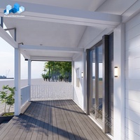 Zhongnan Maisons Préfabriquées Modulaires Détachables 20 PIEDS avec 1, 2, 3 ou 4 Chambres, Conteneur Moderne, Appartement, Mini Maison en Bois, Villa