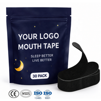 Bande adhésive buccale pour dormir, anti-ronflement, respirante, hypoallergénique, douce pour la peau, bandes de sommeil pour la respiration nasale