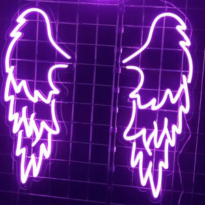 Drop Shipping No MOQ Free Design Custom Full Color Neon <b>Lighting</b> Clothing LED <b>Sign</b> - Product Image 5
