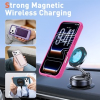 Funda Magnética Rígida para Teléfono con Logotipo Personalizado, Colores de Calidad, TPU Mate y PC, para iPhone 17 Pro Max, Protección Contra Caídas de 3 Metros