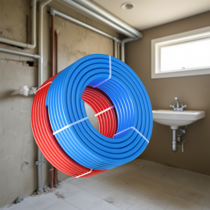 Tubería Flexible para Agua Pex-A de 3/4 Pulgadas, Roja y Azul, 100 Pies Cada Una, para Líneas de Plomería de Agua Caliente y Fría - Product Image 2