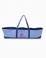 Sac de transport pliable pour Mahjong américain, grande capacité, en tissu Oxford, avec longue bandoulière pour le voyage