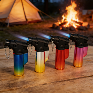 Accendini <span class=keywords><strong>a</strong></span> <span class=keywords><strong>Gas</strong></span> Ricaricabili con Logo Personalizzato, Accendini Elettrici <span class=keywords><strong>a</strong></span> Forma di Pistola per Sigari - Product Image 6