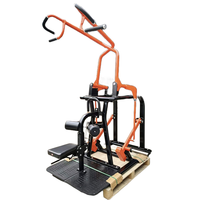 Machine de musculation commerciale à poulie latérale - Équipement de musculation de la nuque et du dos amélioré, sécurisé pour la poitrine et les jambes, idéal pour la salle de sport