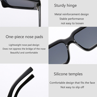 Lunettes de soleil Offre Spéciale rétro rectangle pour femmes Lunettes de soleil de marque de créateur à monture personnalisée étroite Petites lunettes de soleil