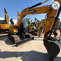 Excavator Crawler Sany SY 135C Bekas 13 Ton dengan Bucket 0.6m³ Kondisi Prima Kualitas Tinggi Harga Terjangkau