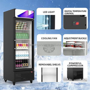 Congelador Vertical Comercial de Una Sola Temperatura con Ventilación Forzada, 380L de Capacidad y Control Digital - ¡Gran Oferta! - Product Image 5