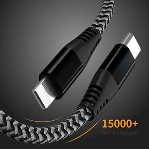 <span class=keywords><strong>Cable</strong></span> USB2.0 de Nailon con Carga Rápida Tipo-C para iPhone - Product Image 2