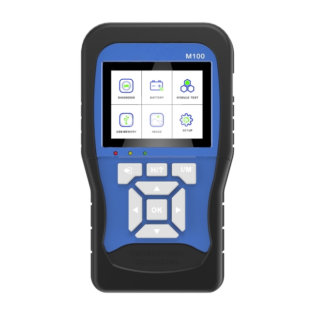 For Universal Motorcycle & Car Diagnostic Scanner Code Reader Tool with Battery Tester OBD2 12-24V 70+ Car Brands