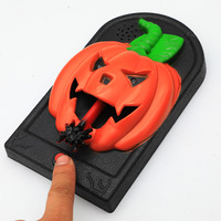 Sonnette électrique en plastique pour Halloween 2026 – Décoration farce pour portes, fêtes, rassemblements et maisons hantées