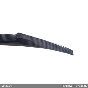 For E46 2Door Coupe/convertible M4 Style Carbon Fiber Rear Spoiler Trunk Wing 1997-2007 - Product Image 5