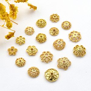 Plateaux et chapeaux en cuivre doré de style ancien, ajourés, accessoires de bricolage, plaqués cuivre, bracelets, <span class=keywords><strong>perles</strong></span> - Product Image 5