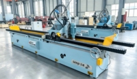 Affûteuse de couteaux CNC haute précision avec machine d'affûtage de lames industrielle 11kW 380V, garantie 1 an, composants PLC et roulements