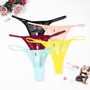 Nuevas bragas transparentes <span class=keywords><strong>de</strong></span> malla ultrafina Tanga <span class=keywords><strong>de</strong></span> cintura baja para mujer Bragas <span class=keywords><strong>de</strong></span> Bikini para niñas - Product Image 1