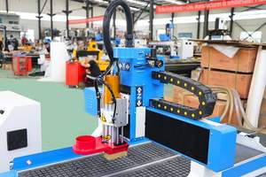 小型Cncルーターマシンアルミニウムと木材6090 ATCアクリル彫刻機広告用銘板 - Product Image 2