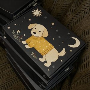 Floral Pattern Recyclable <b>Folder</b> <b>Box</b> Magnetic Closure Rectangle Shape Corrugated Board Cotton Liner Custom Logo Four-Color - Product Image 2