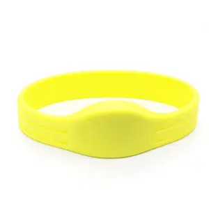 Lector Rfid últimos productos en el mercado pulsera NFC pulsera de tela QR