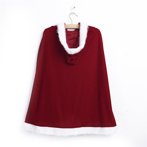 Nueva Capa Corta de Terciopelo Rojo <span class=keywords><strong>Vino</strong></span> de <span class=keywords><strong>Caperucita</strong></span> <span class=keywords><strong>Roja</strong></span> para Halloween, Unisex - Product Image 1