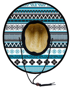 Polynésie Tribal Safari Paille Sombrero Surfeur Extérieur Plage Soleil Protéger Chapeaux De Paille Large Bord Hommes - Product Image 6