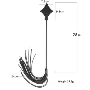 Fouet en cuir PU pour jeux érotiques, accessoire de stimulation pour couples, jouet sexuel BDSM pour adultes - Product Image 2