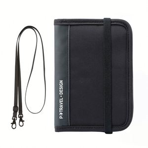Cartera de Viaje RFID con Correa Desmontable para el Cuello, Porta Documentos, Tarjetas de Identificación, Dinero y Teléfono - Product Image 4