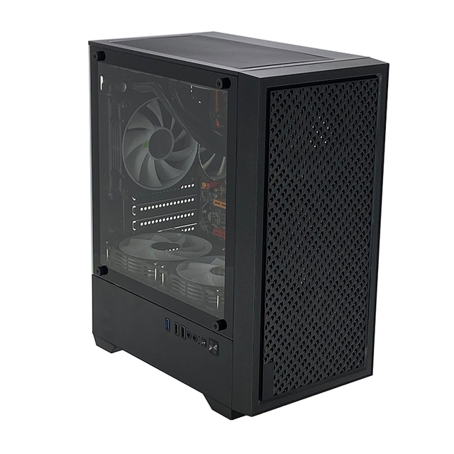 Pcooling Office Sea View Room Tower Gaming Computer Case ARGB ATX/Micro-ATX PC Aluminum Alloy CPU Cabinet Pc Computer Casing