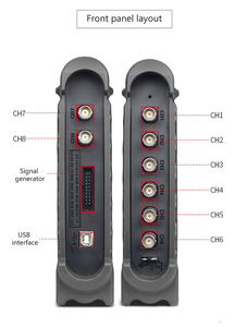 Osciloscopio Hantek 1008c de 8 Canales, Equipo Automotriz para Pruebas de Vehículos, USB - Product Image 4