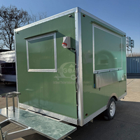Camion de restauration mobile direct usine avec four, certifié DOT, en acier inoxydable, pour aéroport, vente en gros, fabricant