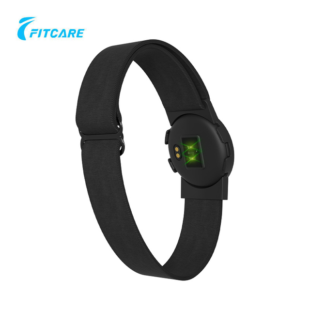 For Unisex 5.0 ANT+ Armband Accurate Heart Rate Monitor IP67 Waterproof 20-Hour Battery Life for Running Tracking