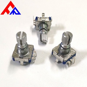 Professional Manufacturer's Hot Selling Stepless Rotary Incremental Pulse Encoder with Press Switch Encoder - Product Image 3