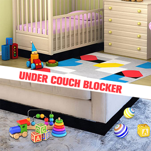 Bloqueador de Juguetes Jiehuan para Debajo del Sofá, Cama o Sillón, Bloqueador de Juguetes para Bebés y Mascotas, Servicio OEM ODM, Color Blanco - Product Image 6