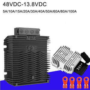 Convertidor CC/CC Reductor de Voltaje de 36V/48VDC a 12VDC, 5A-100A, Salida Única, No Aislado, 95% de Eficiencia, IP68 Impermeable, para Hogar y Automoción - Product Image 3
