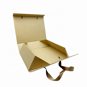 Biểu Tượng Tùy Chỉnh Cứng Nhắc Giấy Các Tông Bao Bì Từ Ribbon Hộp In Ấn Gói Đám Cưới Sang Trọng Món Quà Gói Bộ Hộp - Product Image 3